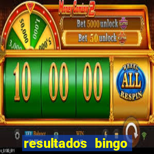 resultados bingo apuesta total