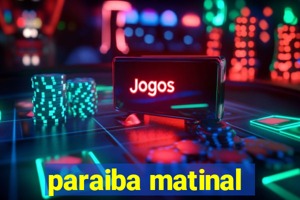 paraiba matinal