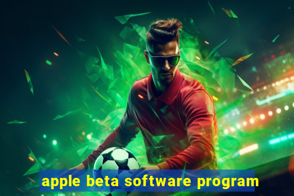 apple beta software program