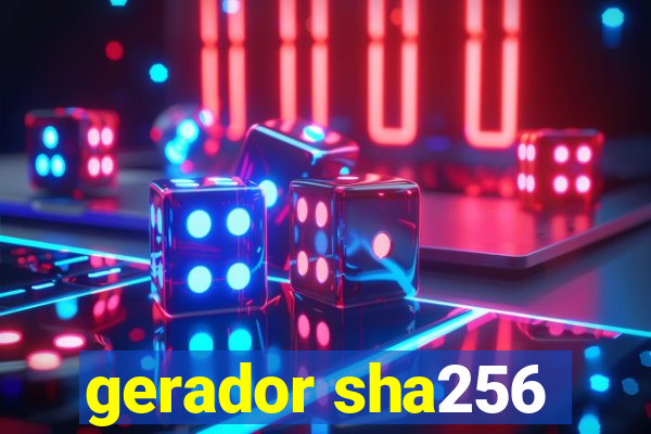 gerador sha256