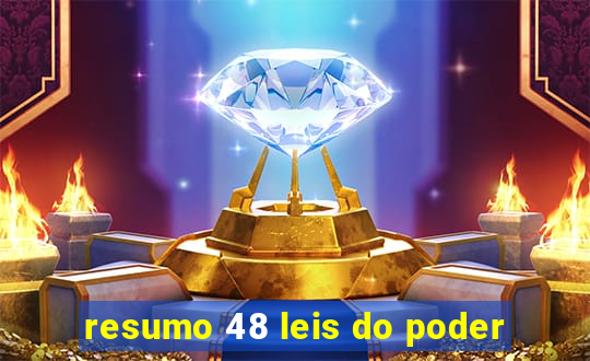 resumo 48 leis do poder