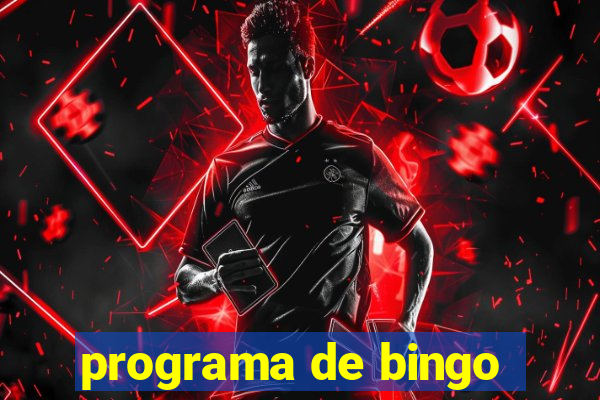 programa de bingo