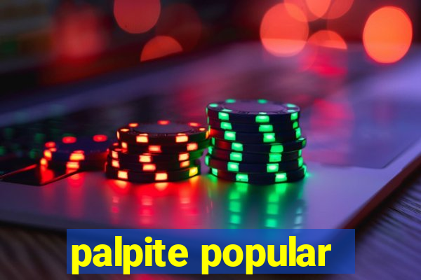 palpite popular