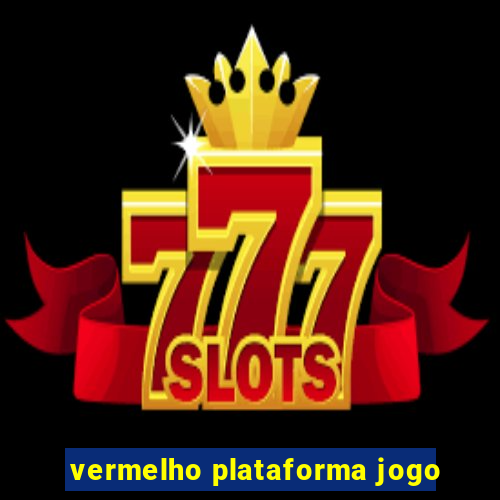 vermelho plataforma jogo