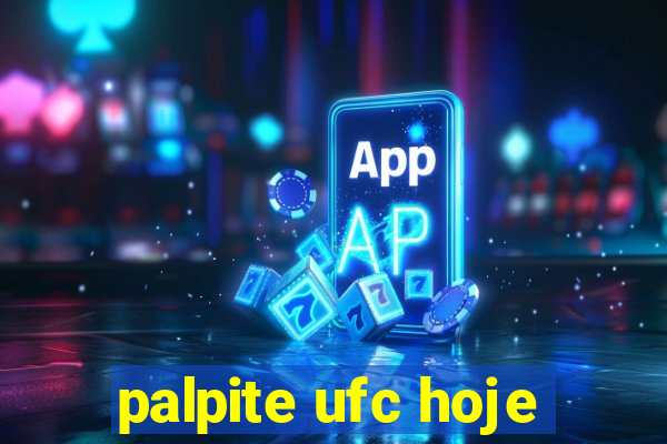 palpite ufc hoje