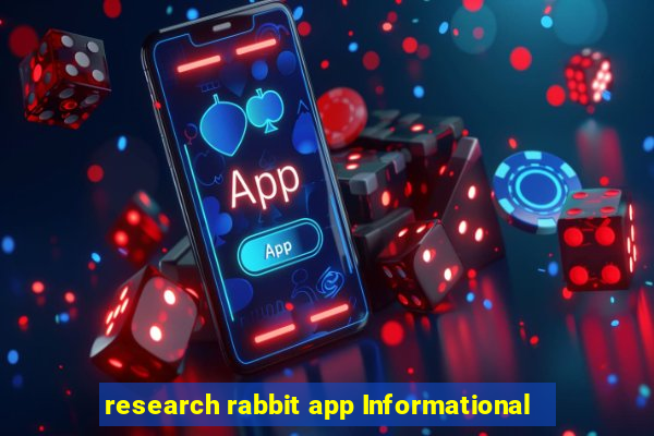 research rabbit app Informational