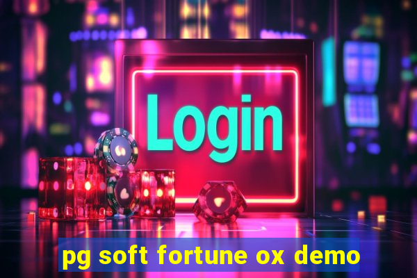 pg soft fortune ox demo