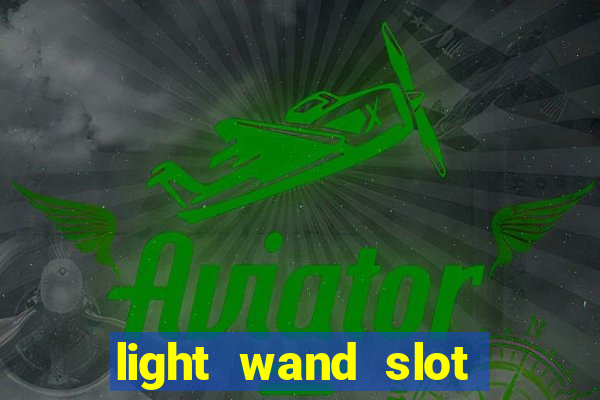 light wand slot machine cheat