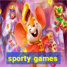 sporty games