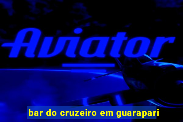 bar do cruzeiro em guarapari