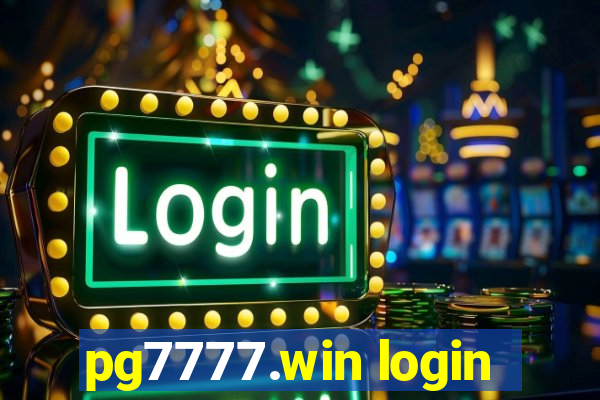 pg7777.win login