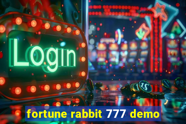 fortune rabbit 777 demo