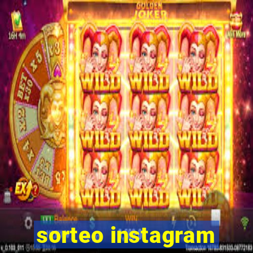 sorteo instagram