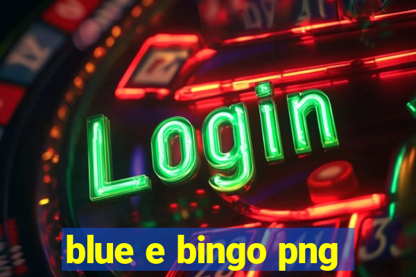 blue e bingo png