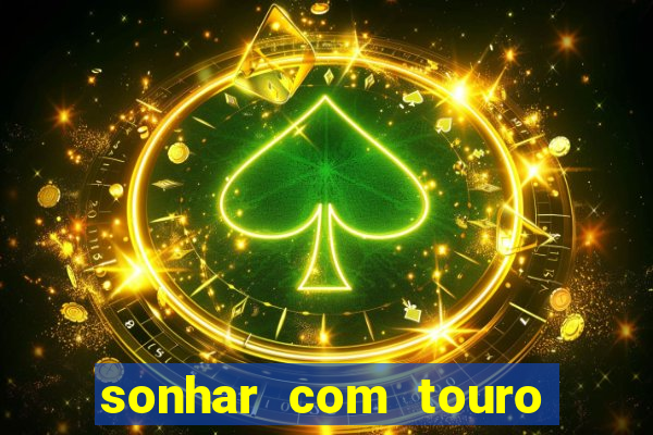 sonhar com touro bravo no mundo espiritual