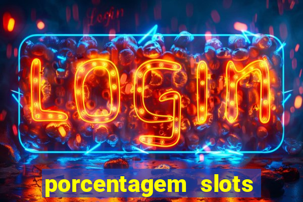 porcentagem slots tempo real