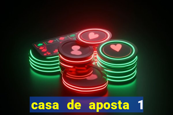 casa de aposta 1 real dep贸sito