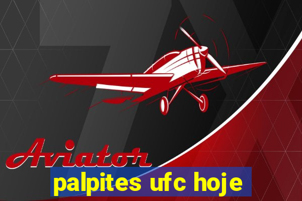 palpites ufc hoje