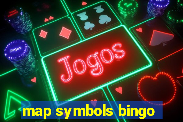 map symbols bingo