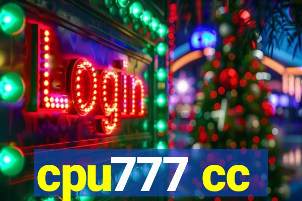 cpu777 cc