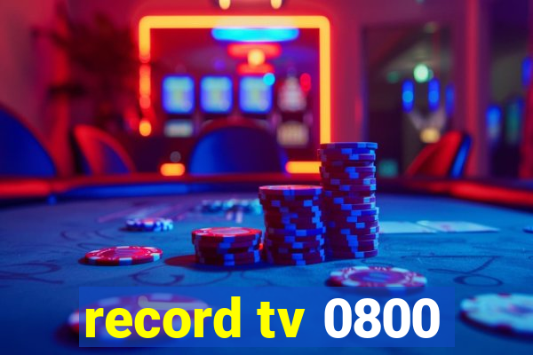 record tv 0800