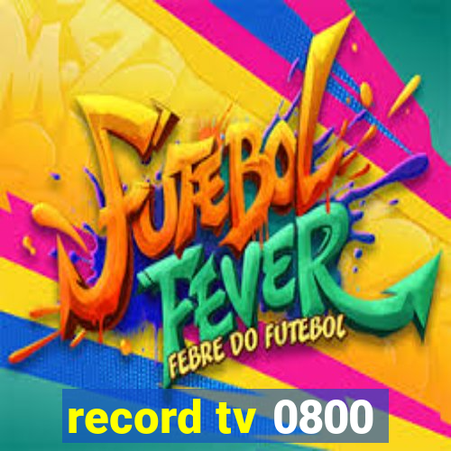 record tv 0800