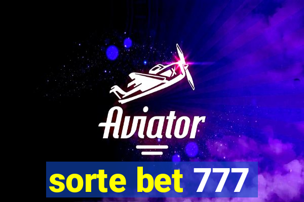 sorte bet 777