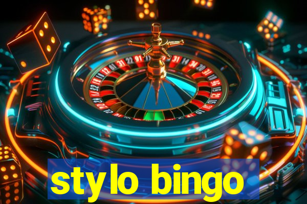 stylo bingo