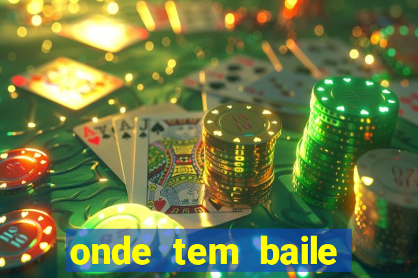 onde tem baile hoje em joinville