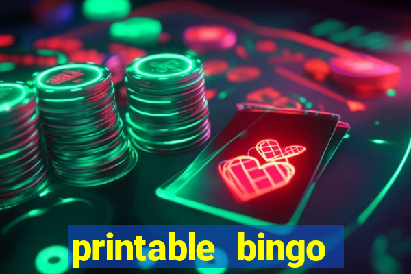 printable bingo cards 1-90