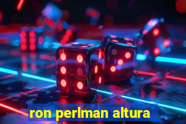 ron perlman altura