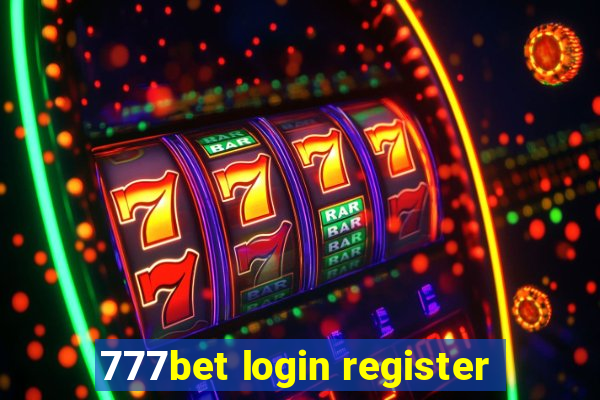 777bet login register