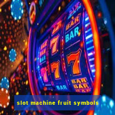 slot machine fruit symbols