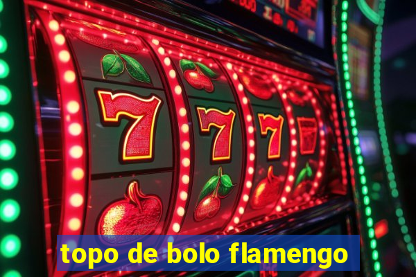 topo de bolo flamengo