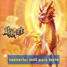 converter md5 para texto