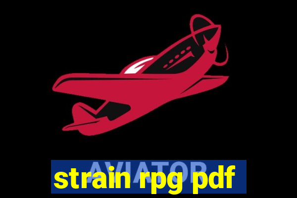 strain rpg pdf