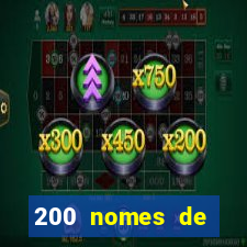 200 nomes de frutas 100 nomes