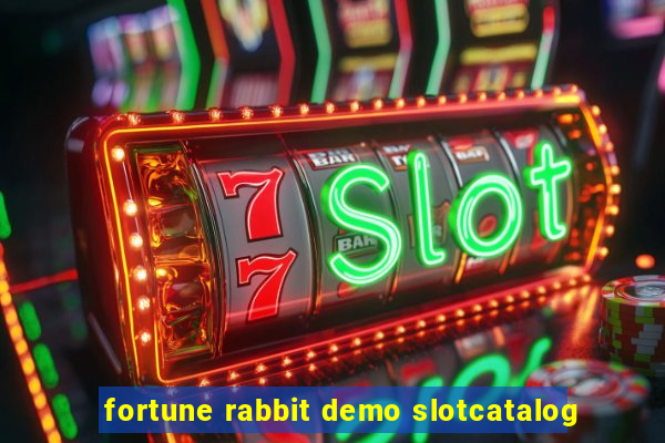 fortune rabbit demo slotcatalog