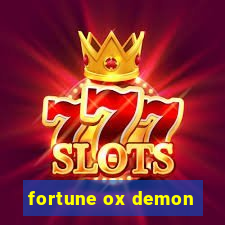 fortune ox demon