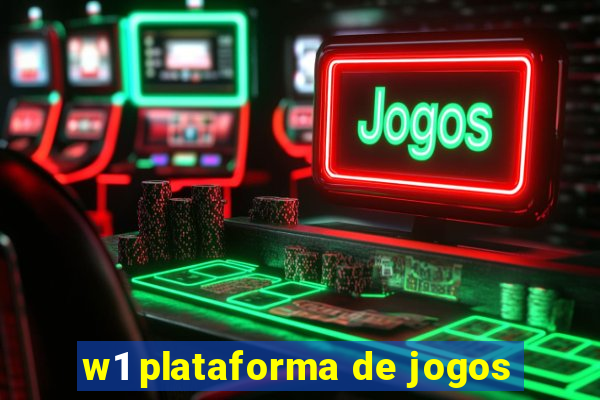 w1 plataforma de jogos