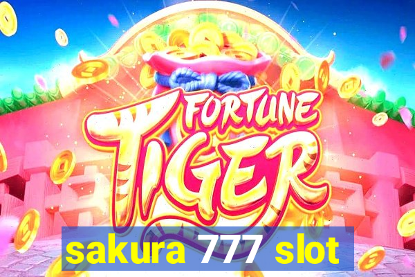 sakura 777 slot