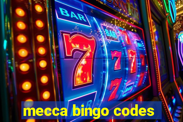 mecca bingo codes