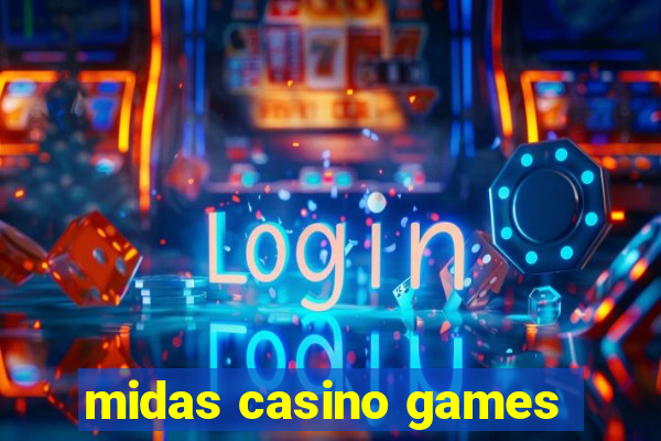 midas casino games