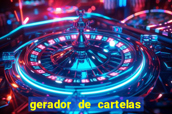 gerador de cartelas de bingo 1 a 99