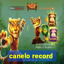 canelo record