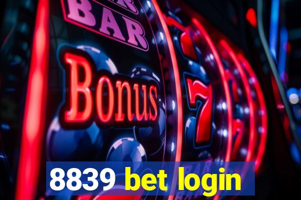 8839 bet login