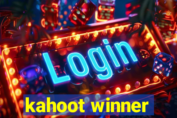 kahoot winner