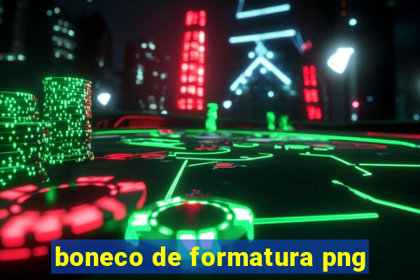 boneco de formatura png