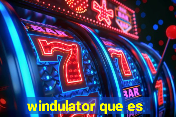 windulator que es