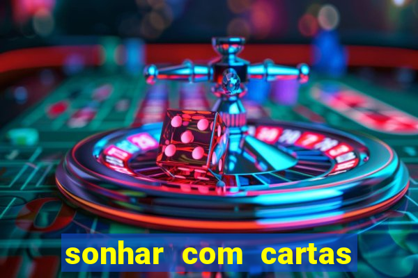 sonhar com cartas de baralho no chao